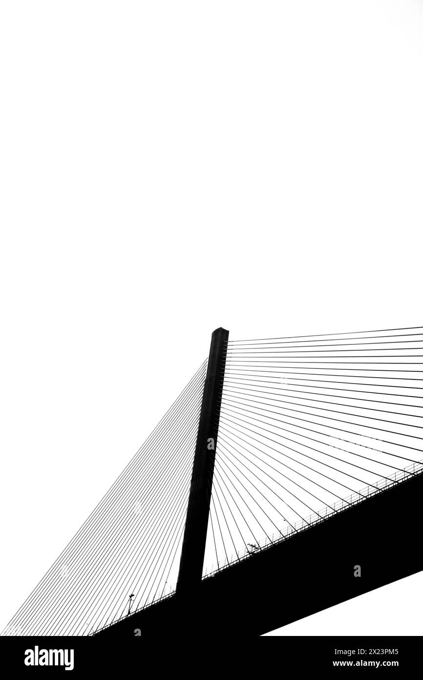 Ponte, Puente Centenario, Canale di Panama, Panama City, Panama, America Foto Stock