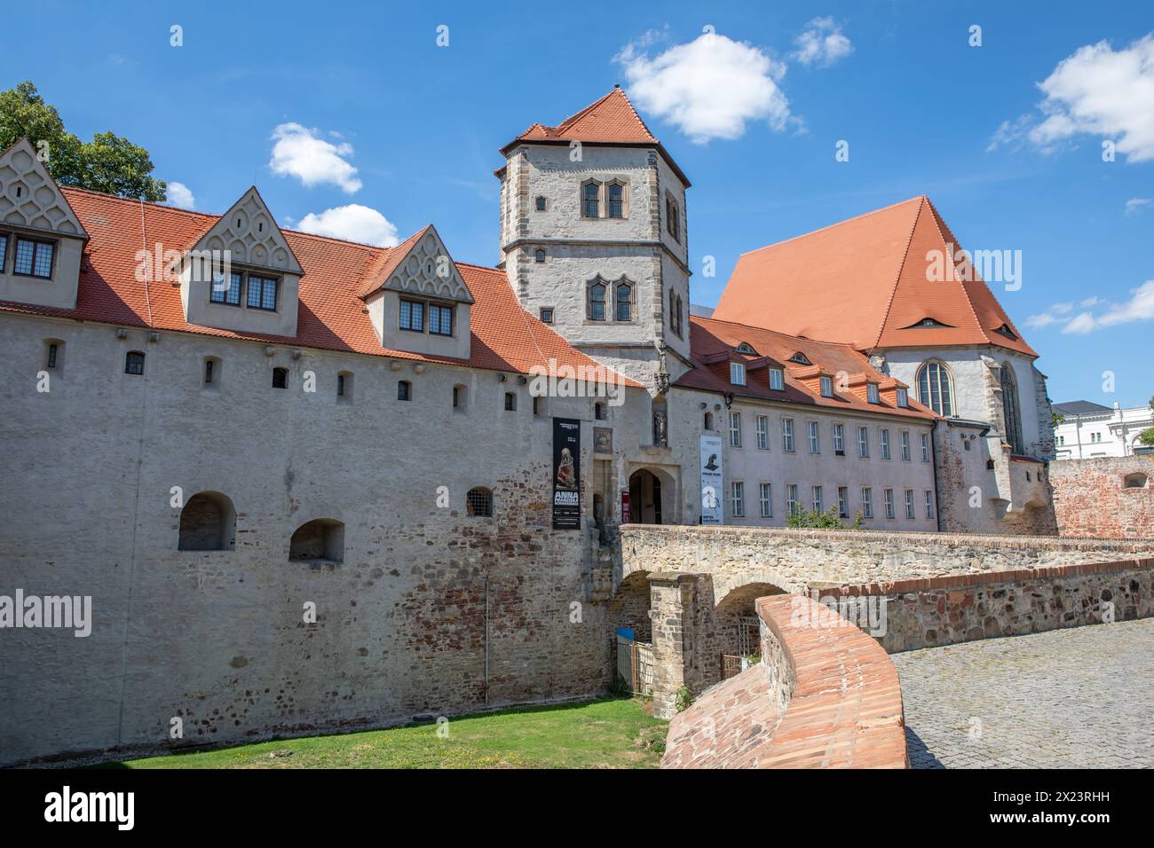 Moritzburg, Halle (Saale), Sassonia-Anhalt, Germania Foto Stock