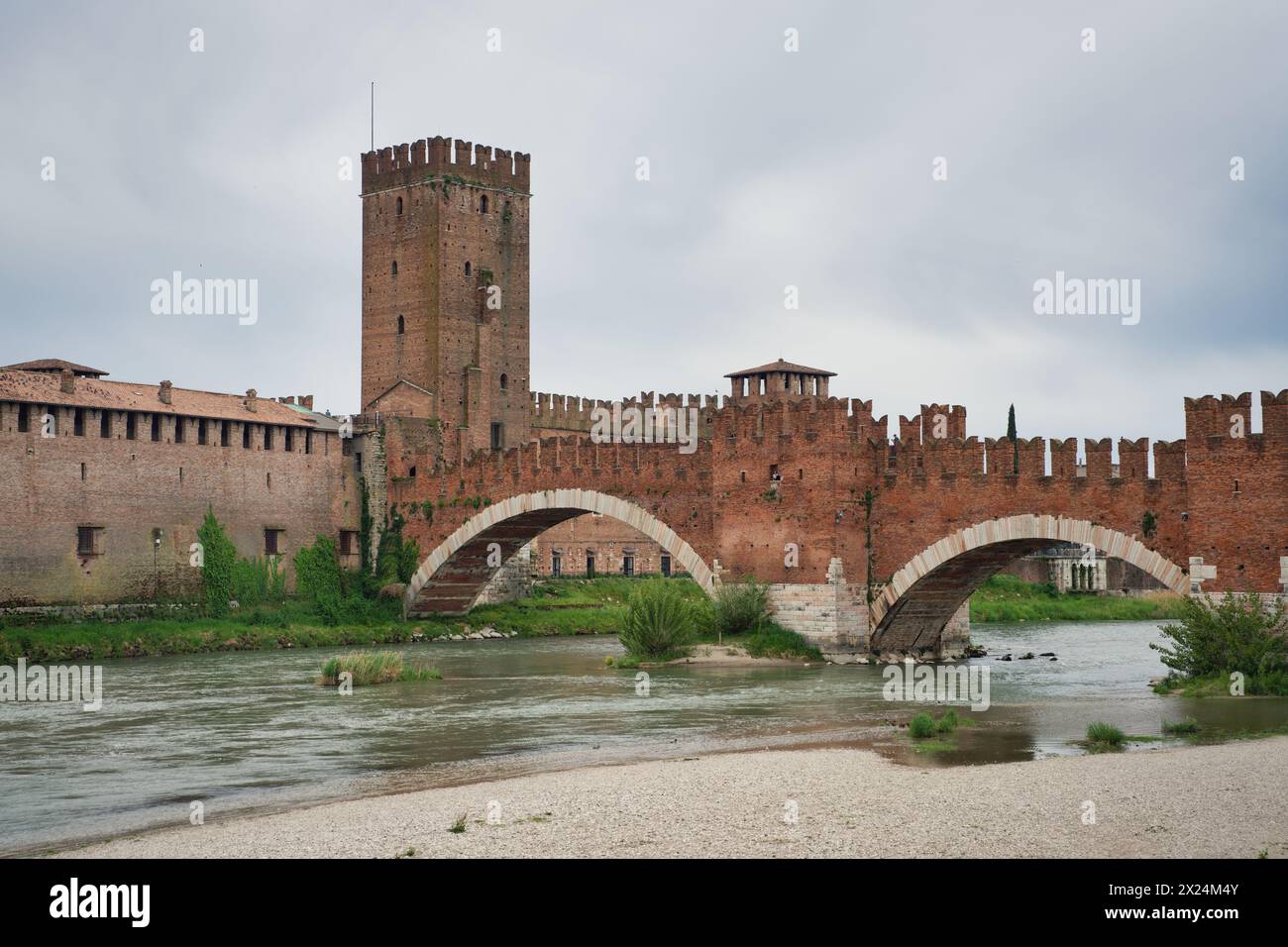 Foto della veduta di Verona Italia. Fatto il 1° maggio 2023. Foto Stock