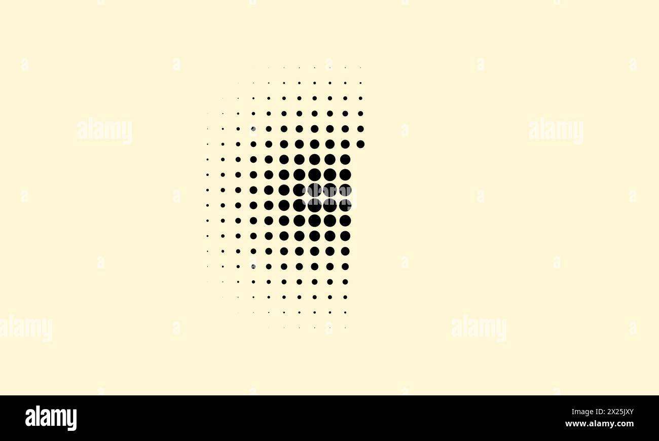 Sfondo del design di elementi manga o cartoni animati. Semplici linee di raggi e puntini. illustrazione dell'esplosione o dell'effetto della velocità Illustrazione Vettoriale