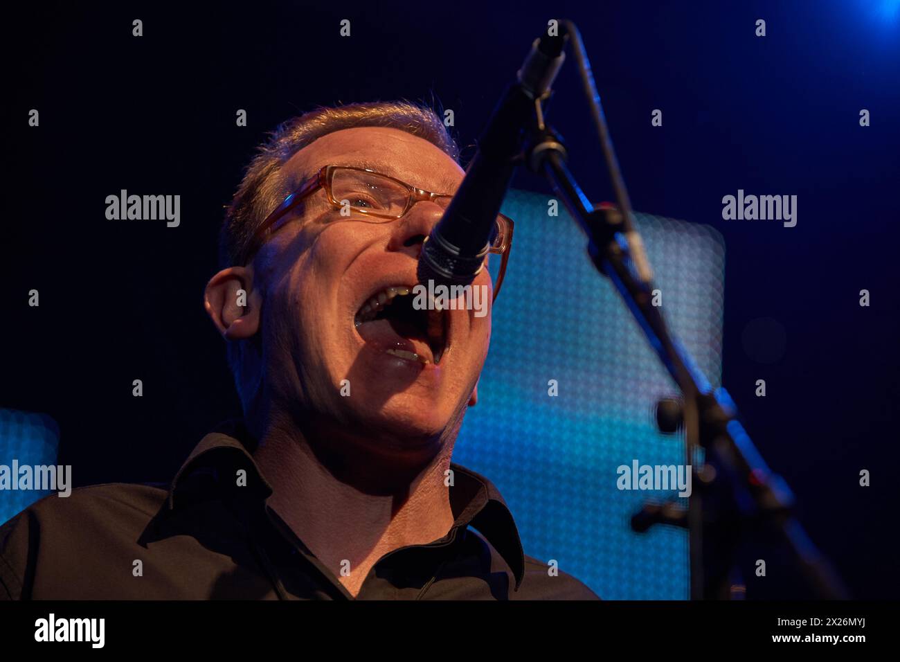 The Proclaimers si esibisce all'Henley Festival, luglio 2008 Foto Stock