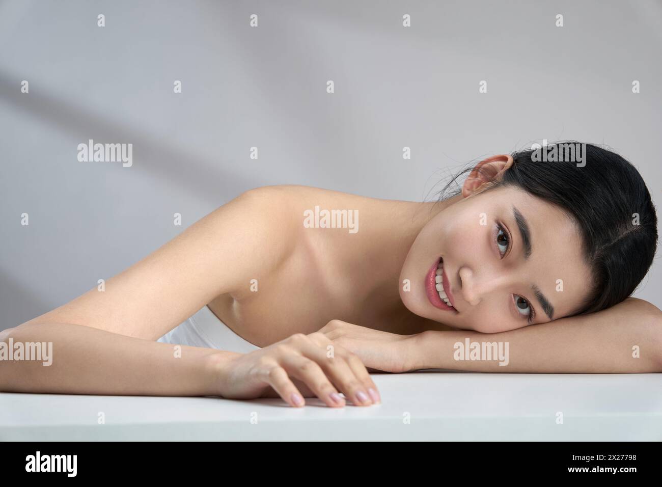 Ritratto di Young Beauty Makeup and Beauty Foto Stock