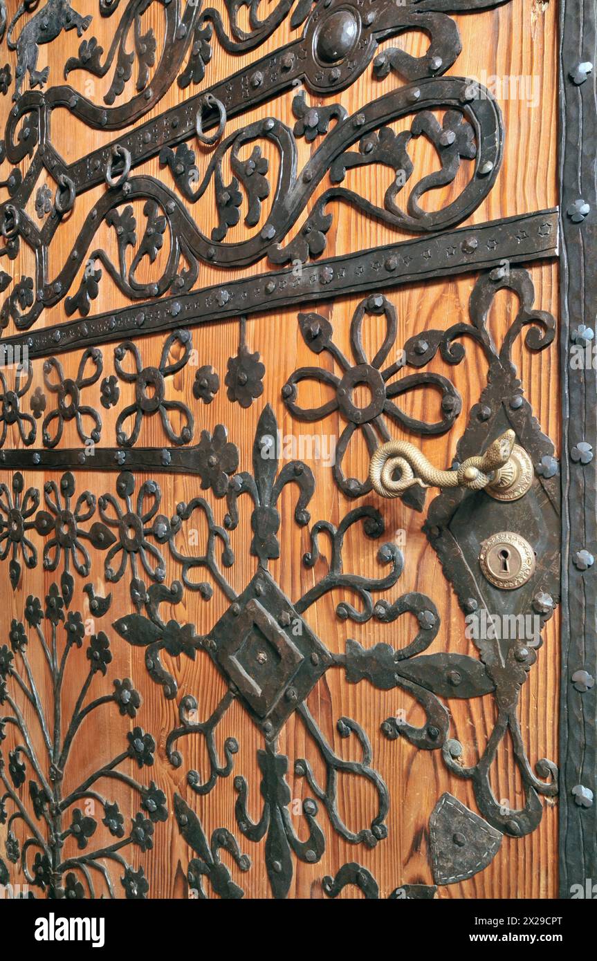 Palazzo Cotroceni, residenza del Presidente della Romania, Bucarest, Romania Foto Stock
