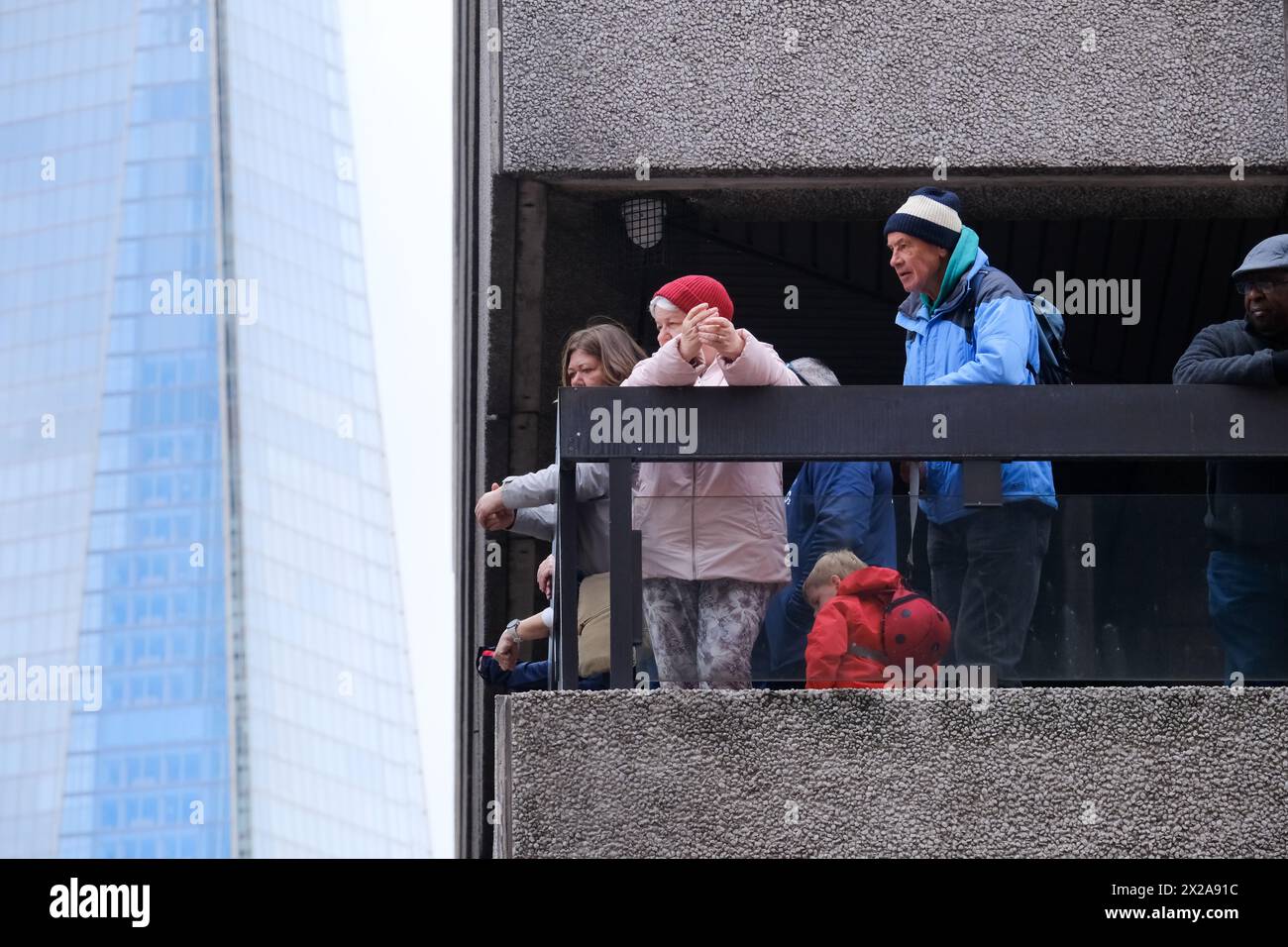 Londra, Regno Unito. 21 aprile 2024 Maratona di Londra TCS 2024. Crediti: Matthew Chattle/Alamy Live News Foto Stock