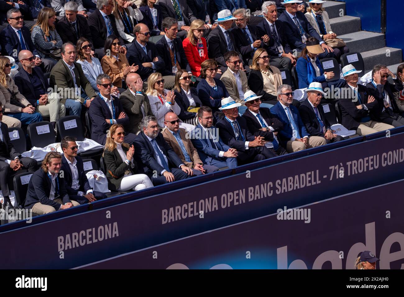 Barcellona, Spagna. 21 aprile 2024. Open Barcelona ATP 500 finali Stefanos Tsitsipas vs Casper Ruud nella foto: Casper Ruud News Sports - Barcellona, Spagna domenica 21 aprile 2024 (foto di Eric Renom/LaPresse) crediti: LaPresse/Alamy Live News Foto Stock