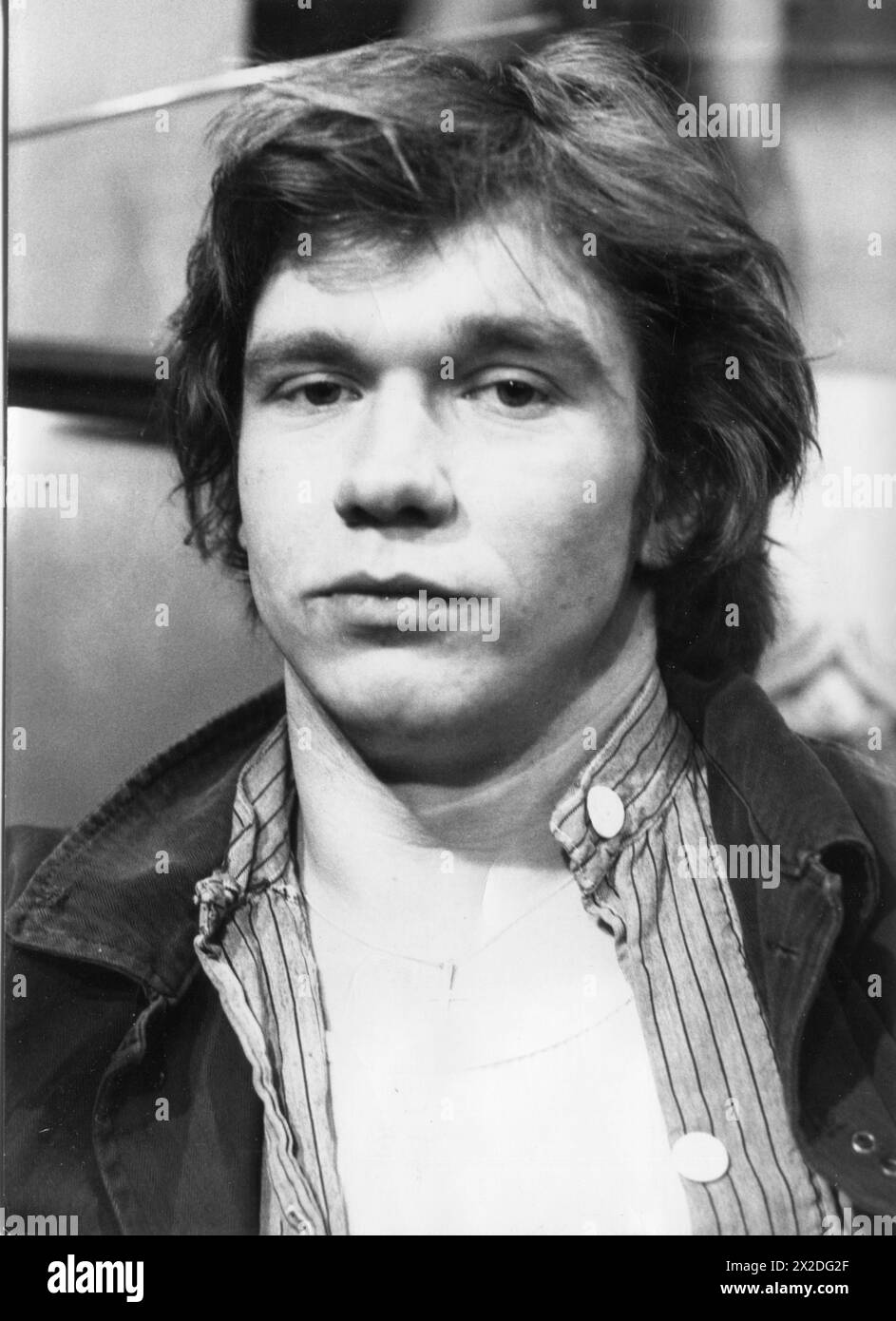 Tauber, Bernd, *7,5.1950, attore tedesco, nella serie TV 'Block 7', 1976, DIRITTI AGGIUNTIVI-CLEARANCE-INFO-NOT-AVAILABLE Foto Stock