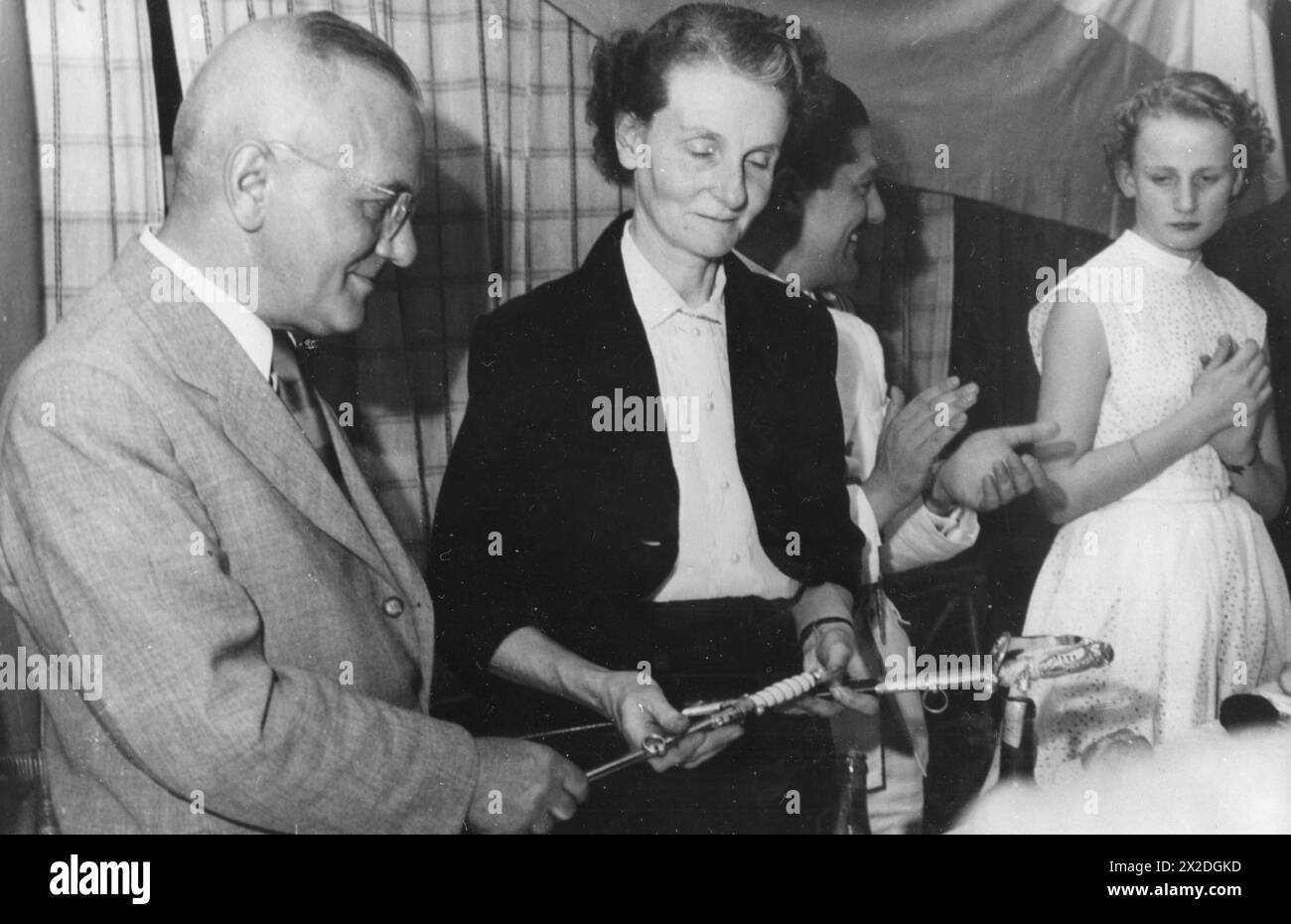 Terdenge, Hermann, 10.3.1882 - 10.6,1959, funzionario e diplomatico del dipartimento tedesco, ambasciatore in Argentina 1951 - 1959, SOLO EDITORIALE Foto Stock