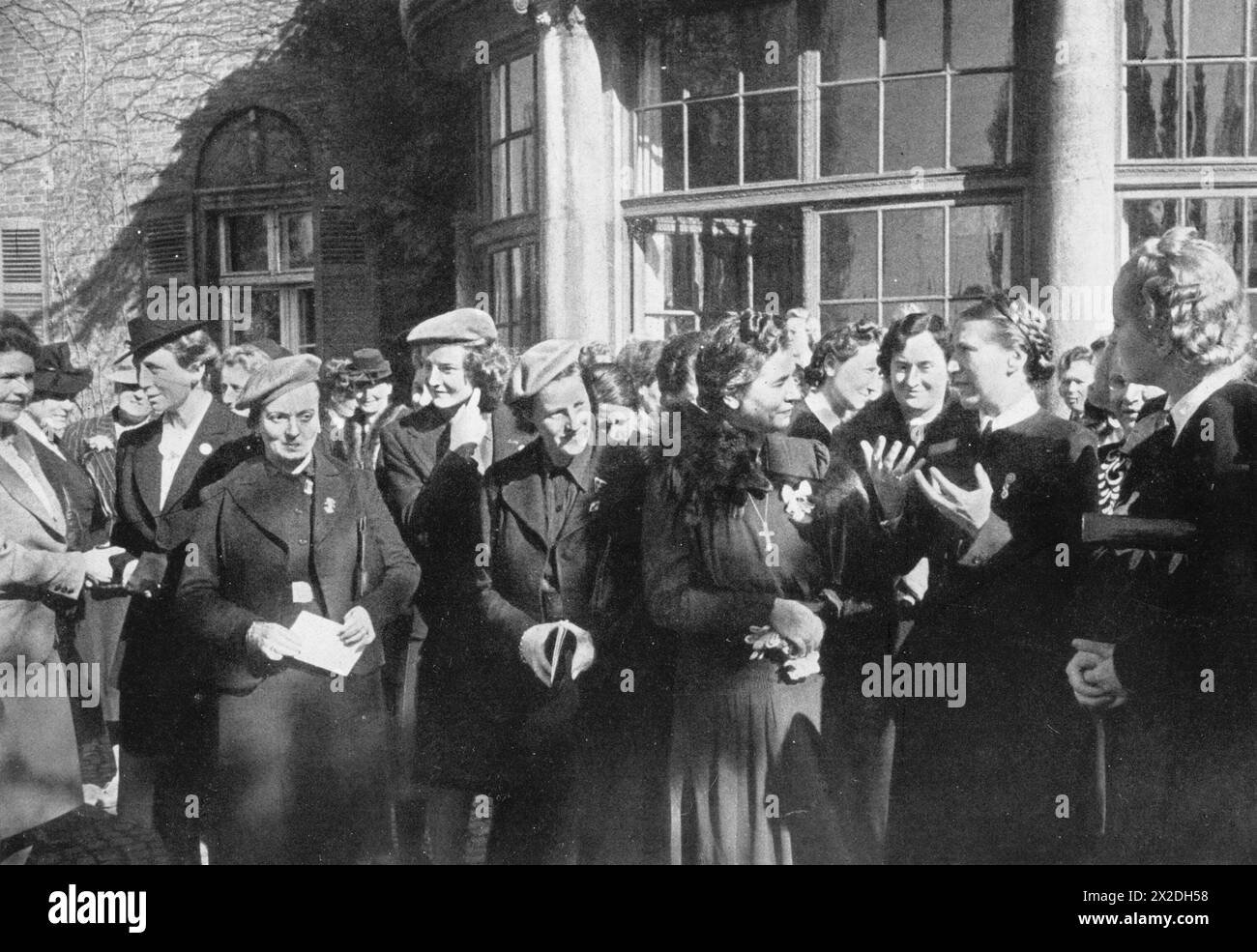 Scholtz-Klink, Gertrude, 9.2.1902 - 24.3,1999, politico tedesco (NSDAP), SOLO EDITORIALE Foto Stock