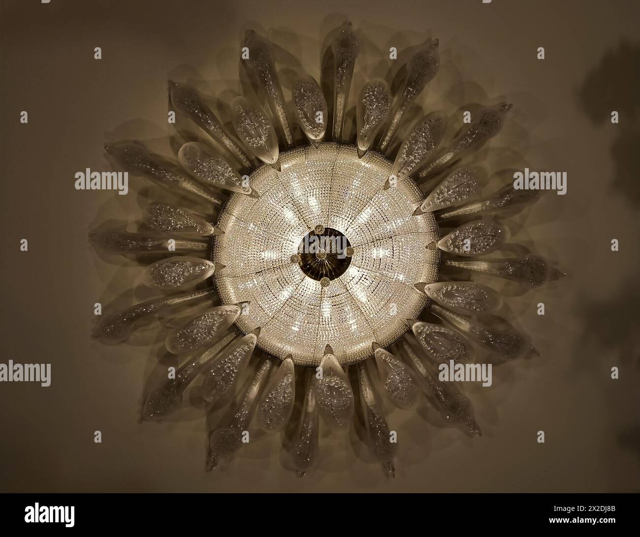 design degli interni delle plafoniere della stanza Foto Stock