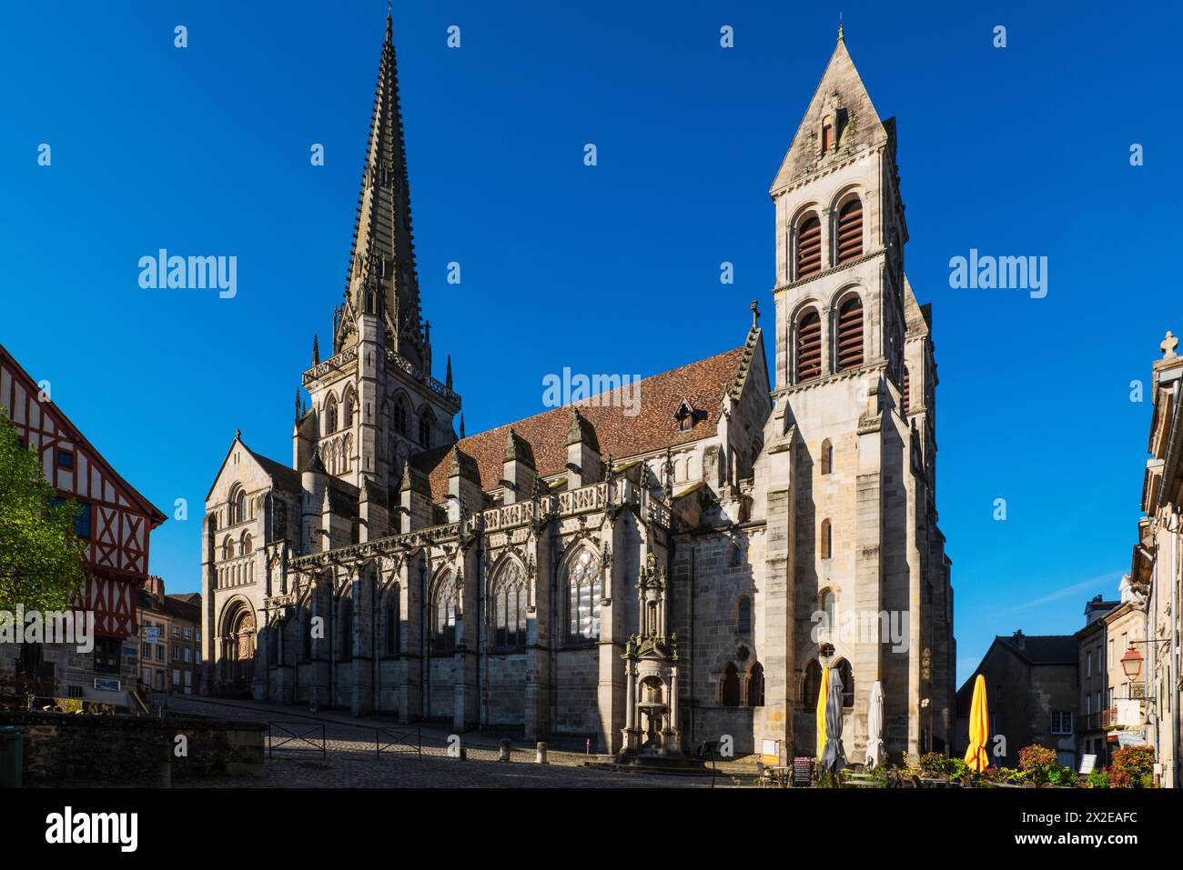 Cattedrale di Saint-Lazare, Autun, Francia Foto Stock