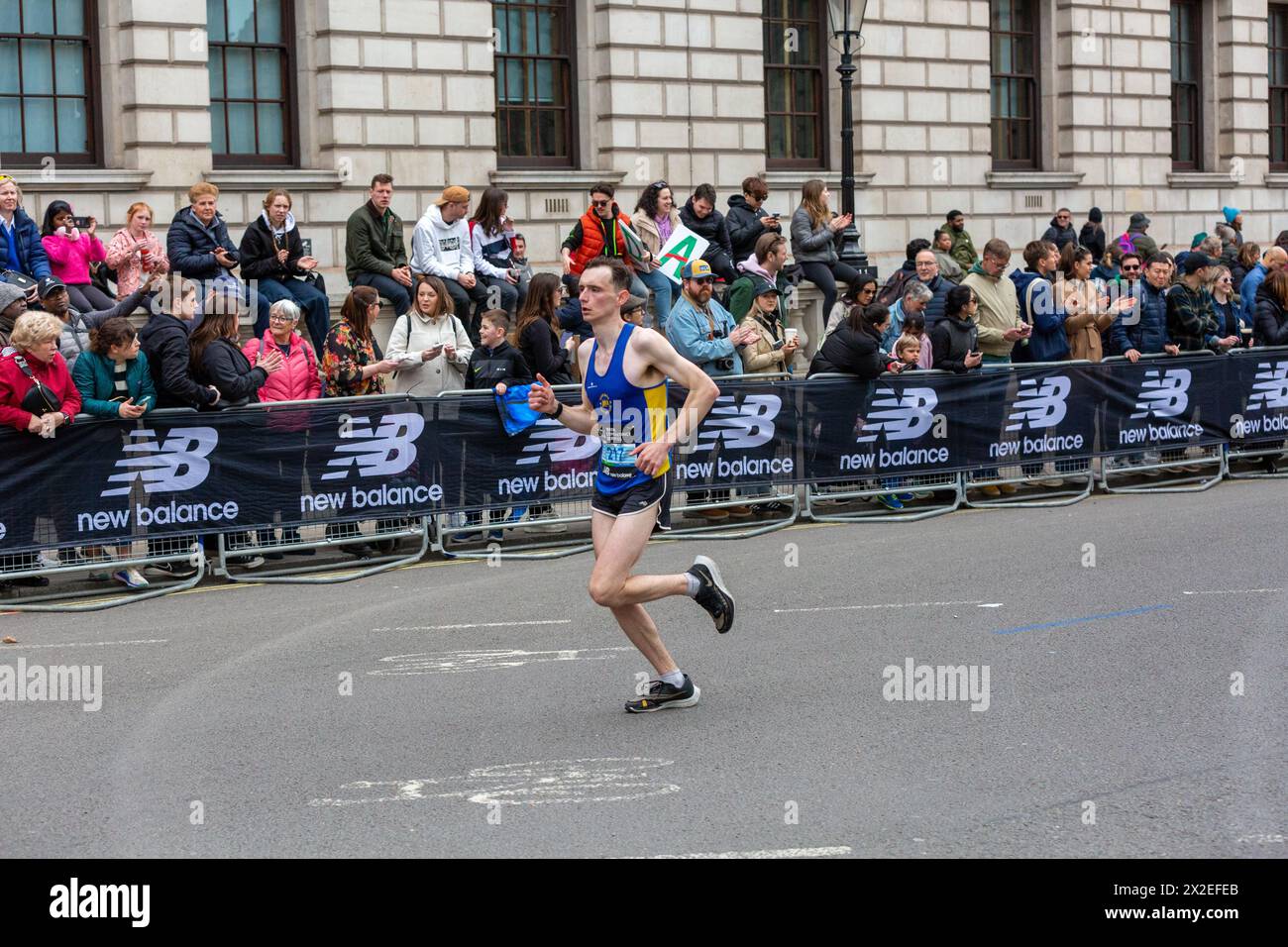 TCS London Marathon aprile 2024 Foto Stock