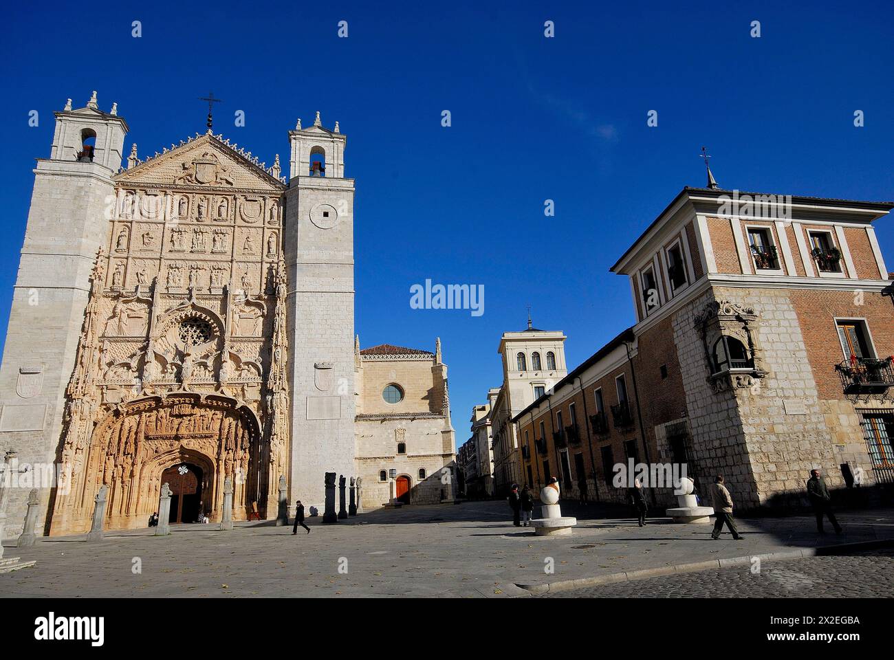 Chiesa di San Pablo, Valladolid, Spagna Foto Stock