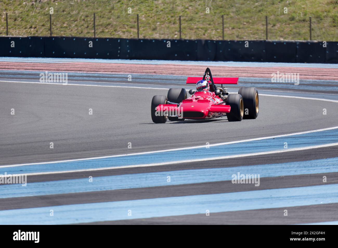 GP de France Historique 2024 al circuito Paul Ricard, Castellet, FRANCIA, 19/04/2024 Florent 'MrCrash' B. Foto Stock