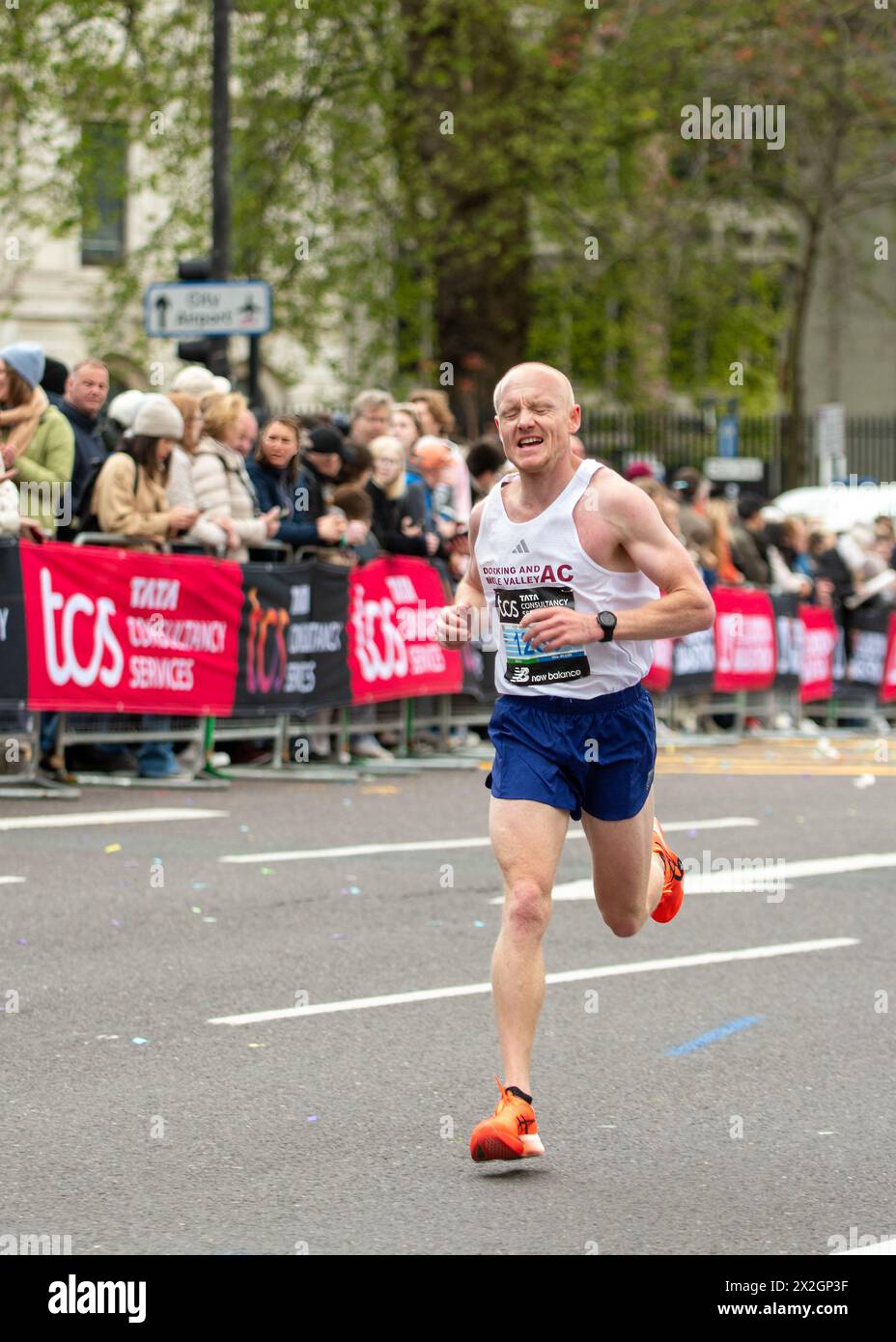Londra, Regno Unito. 21 aprile 2024. 21 aprile 2024, Londra, Regno Unito. Evento: Maratona di Londra 2024. Didascalia: Immagine: Mark Dunn / Alamy Live News credito: Mark Dunn Photography/Alamy Live News Foto Stock