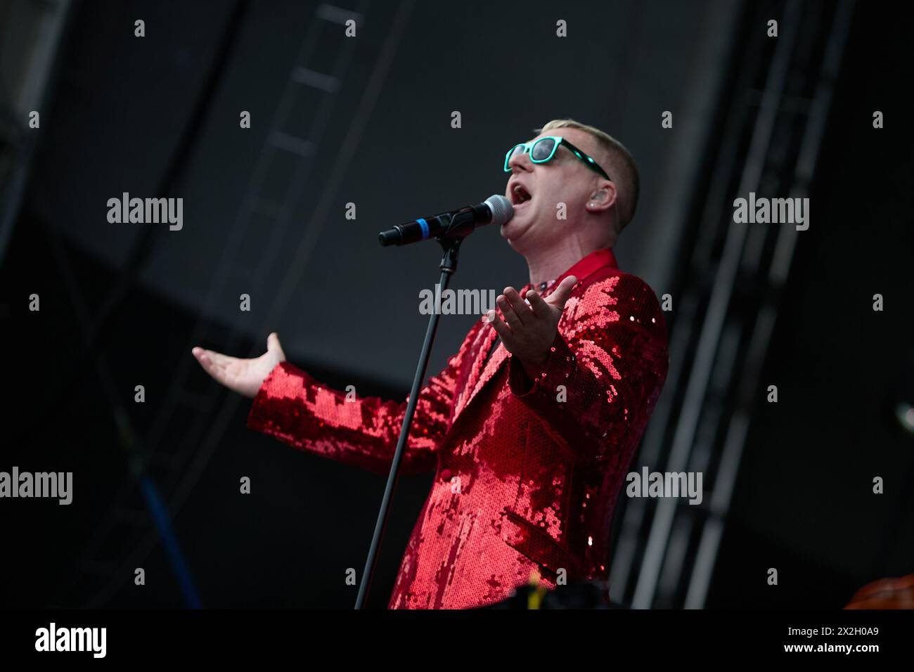 La cancellazione di eseguire a Guilfest 2011 Foto Stock