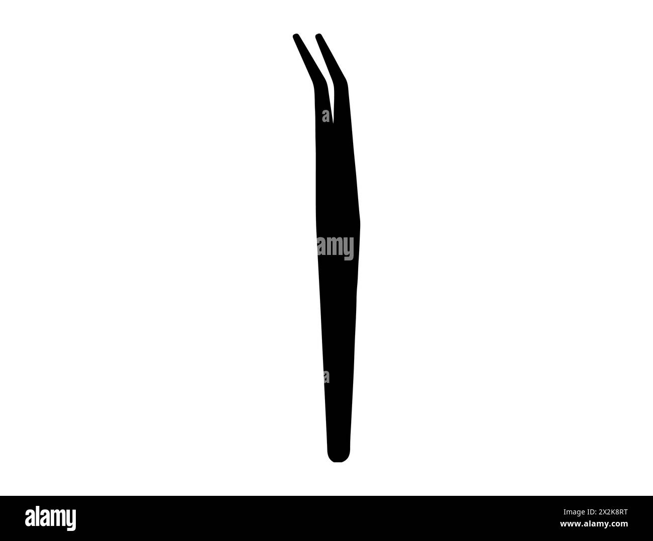 Grafica vettoriale silhouette strumento odontoiatrico Illustrazione Vettoriale