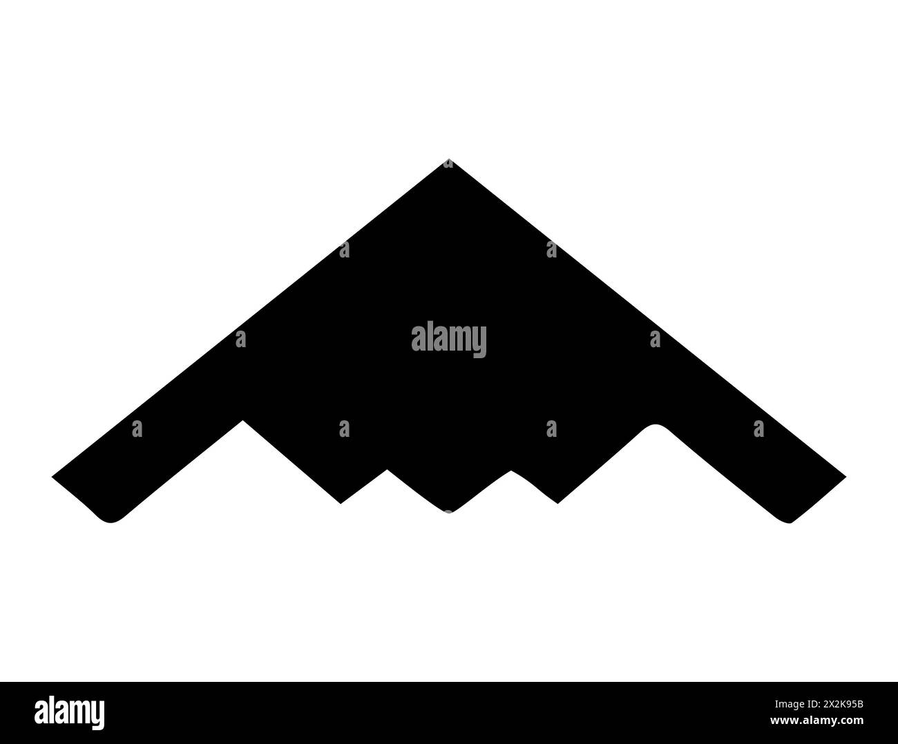 Grafica vettoriale silhouette jet da combattimento Illustrazione Vettoriale