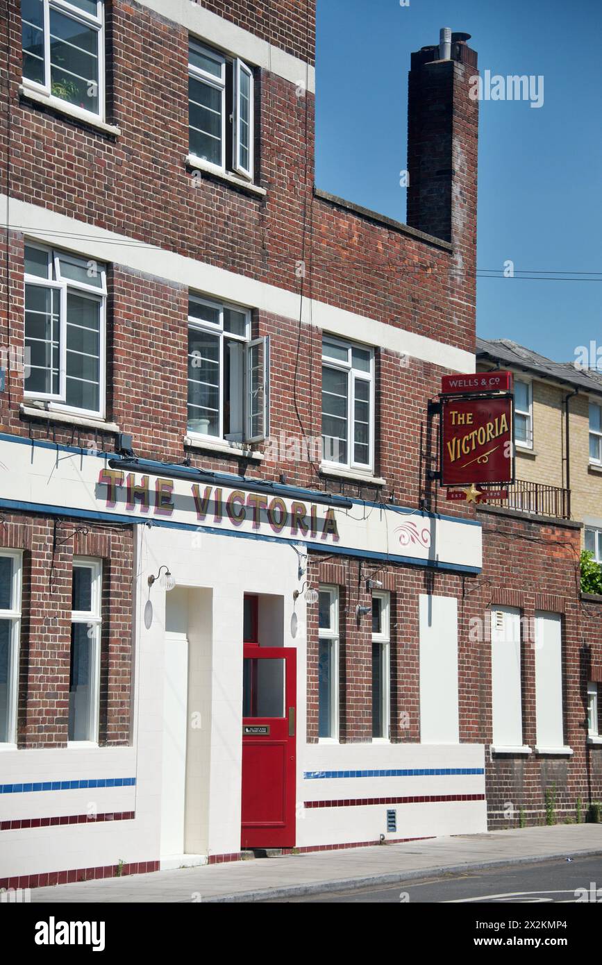 Il Victoria Pub, Mile End, Londra Foto Stock