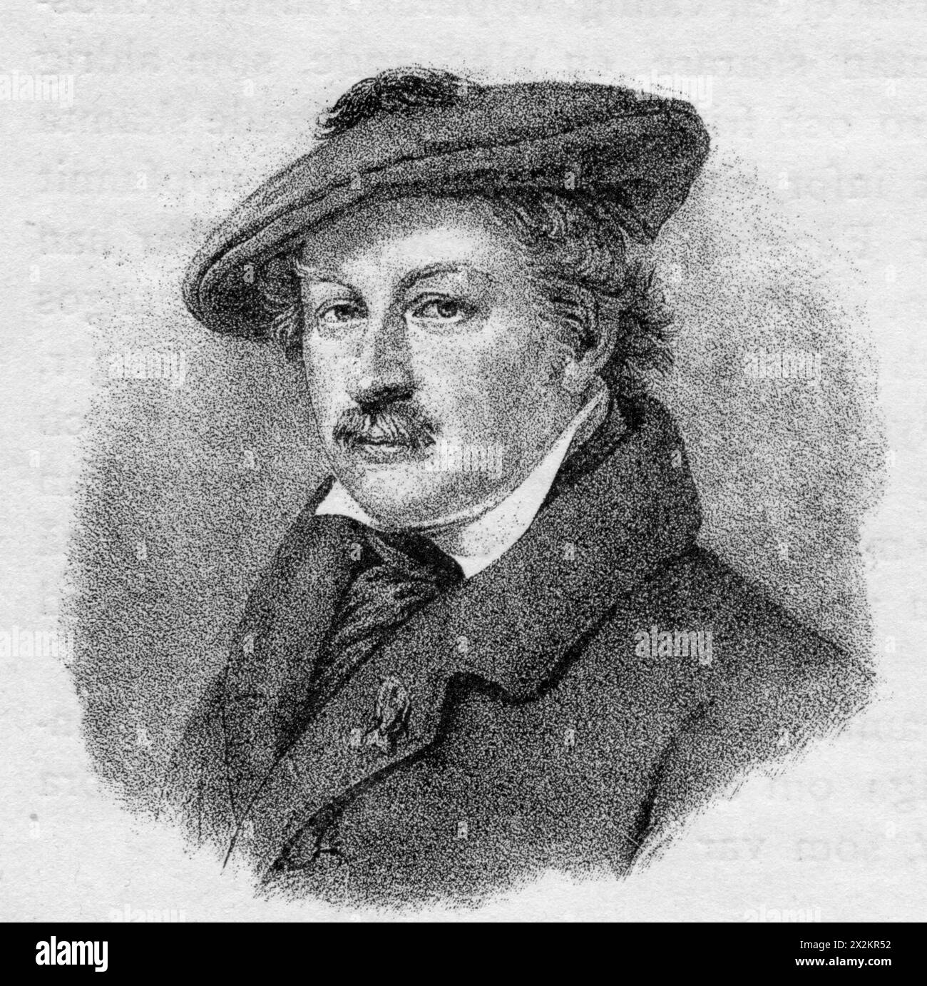 Soedermark, Olof Johan, 17.5.1790 - 15.10.1848, pittore svedese, grafico e scultore, ULTERIORI DIRITTI-CLEARANCE-INFO-NOT-AVAILABLE Foto Stock