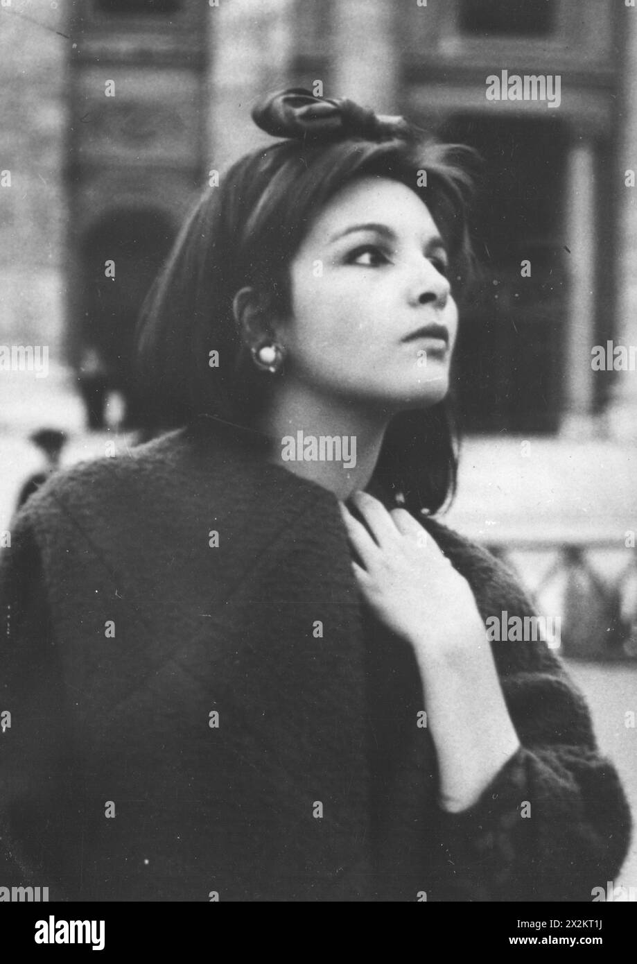 Spaak, Catherine, 3.4.1945 - 17.4,2022, attrice francese, 1963, ULTERIORI-DIRITTI-AUTORIZZAZIONE-INFORMAZIONI-NON-DISPONIBILI Foto Stock