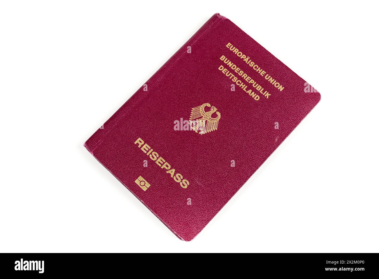 Reisepass der Bundesrepublik Deutschland Foto Stock