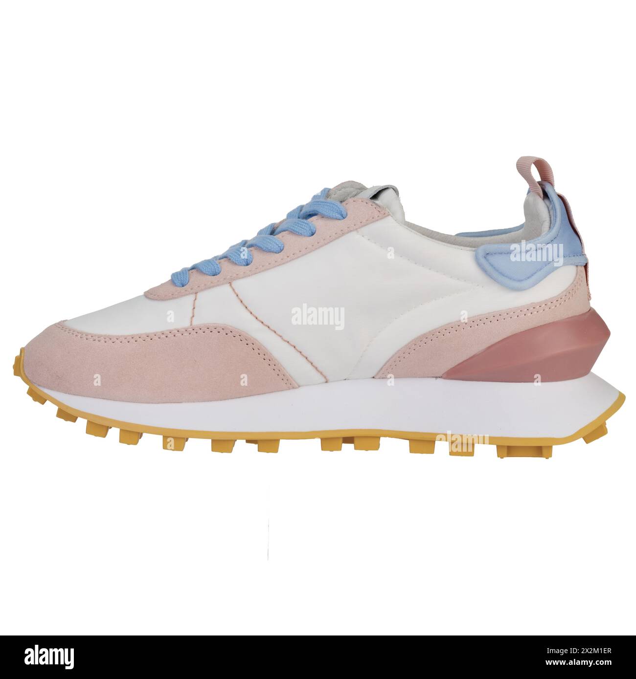Sneaker sportive Spring Palette color pastello Foto Stock