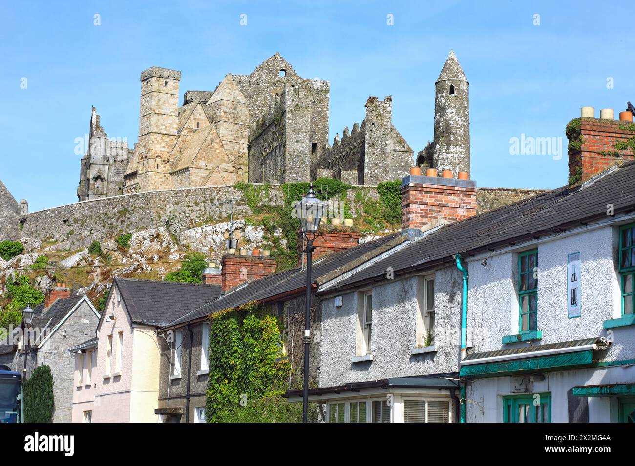 Geografia / viaggi, Irlanda, contea di Tipperary, Cashel, Rocca di Cashel, CREPUSCOLO, ULTERIORI-DIRITTI-CLEARANCE-INFO-NON-DISPONIBILI Foto Stock