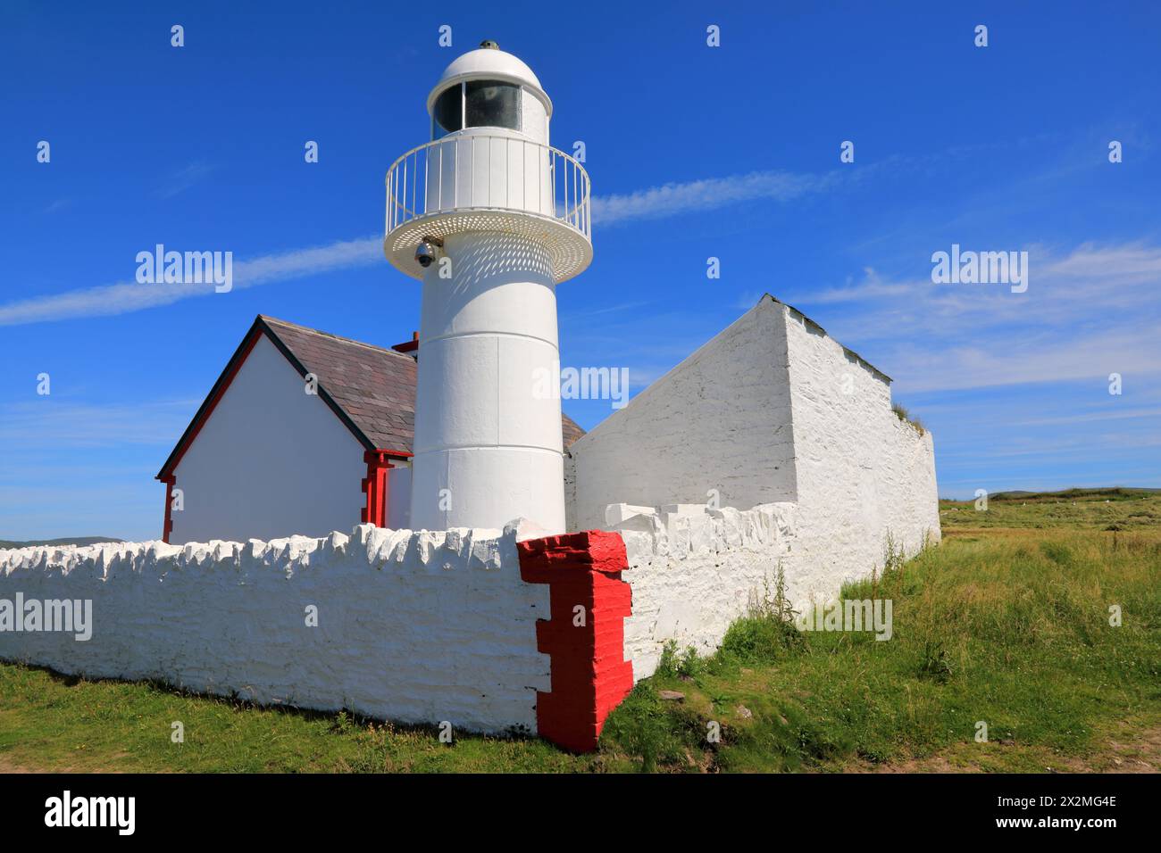 Geografia / viaggi, Irlanda, contea di Kerry, Dingle, faro del porto di Dingle, COSTRUITO NEL 1887, ULTERIORI-DIRITTI-CLEARANCE-INFO-NON-DISPONIBILI Foto Stock