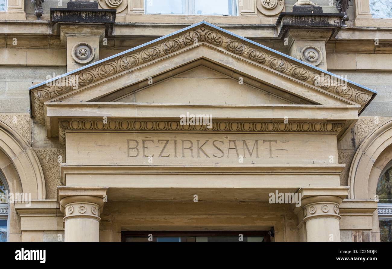 Gebäude der Konstanzer Staatsanwaltschaft. (Costanza, Germania, 20.11.2022) Foto Stock