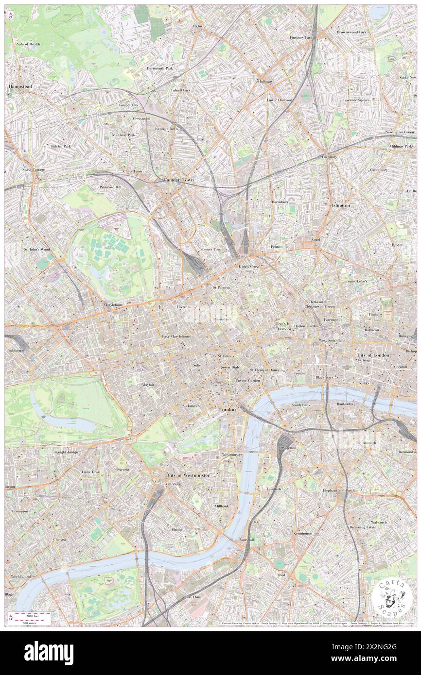 Gower House, Greater London, GB, Regno Unito, Inghilterra, N 51 31' 17'', S 0 7' 54''', MAP, Cartascapes Map pubblicata nel 2024. Esplora Cartascapes, una mappa che rivela i diversi paesaggi, culture ed ecosistemi della Terra. Viaggia attraverso il tempo e lo spazio, scoprendo l'interconnessione del passato, del presente e del futuro del nostro pianeta. Foto Stock