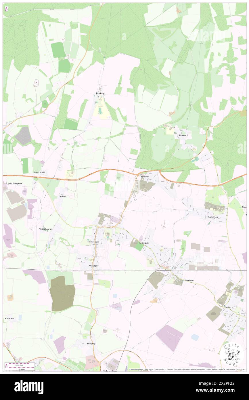 Fontwell Park Racecourse, West Sussex, GB, Regno Unito, Inghilterra, N 50 51' 8'', S 0 39' 23'', MAP, Cartascapes Map pubblicata nel 2024. Esplora Cartascapes, una mappa che rivela i diversi paesaggi, culture ed ecosistemi della Terra. Viaggia attraverso il tempo e lo spazio, scoprendo l'interconnessione del passato, del presente e del futuro del nostro pianeta. Foto Stock