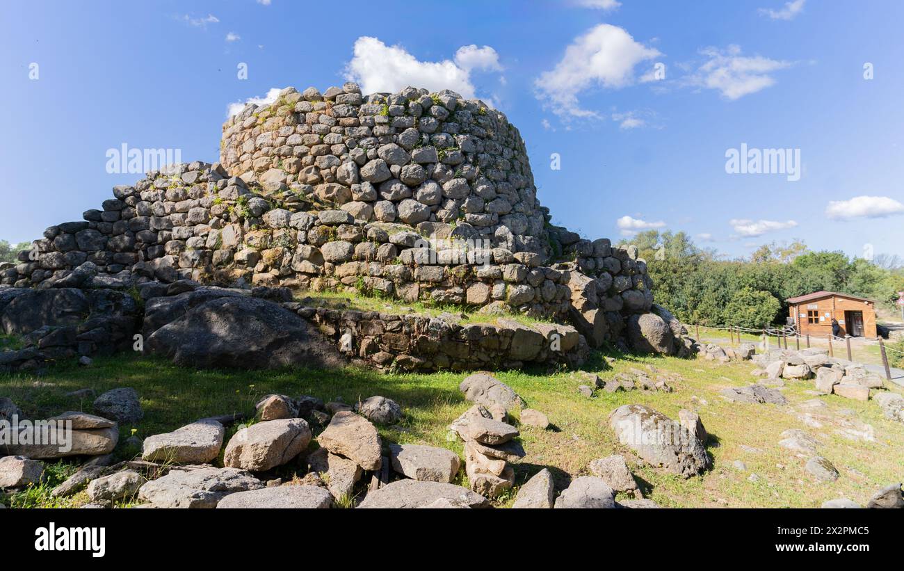 Sito archeologico di Nuraghe la Prisgiona - arzachena - Nord Sardegna Foto Stock