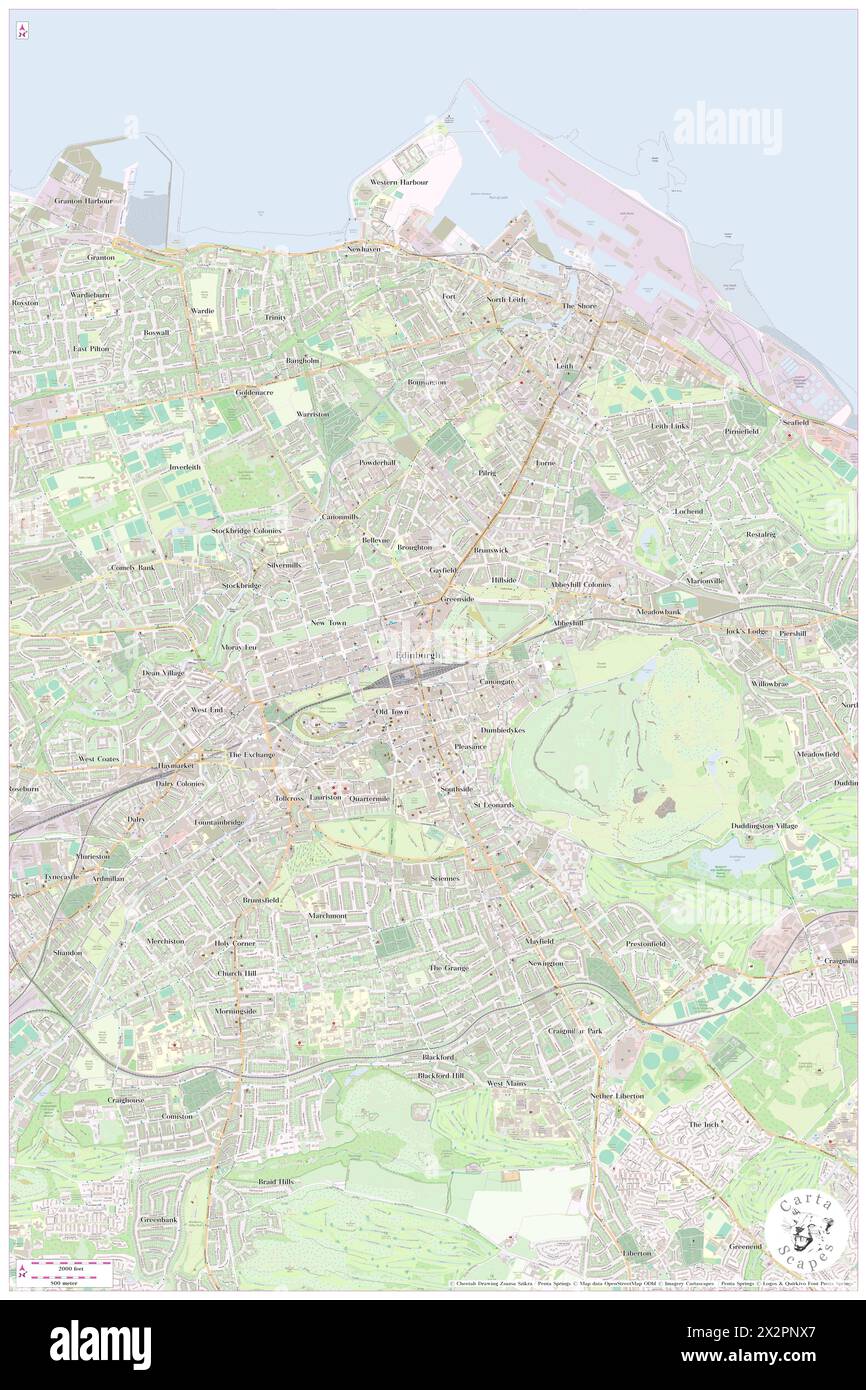 Princes Street Suites, City of Edinburgh, GB, Regno Unito, Scozia, N 55 57' 13'', S 3 11' 11'', MAP, Cartascapes Map pubblicata nel 2024. Esplora Cartascapes, una mappa che rivela i diversi paesaggi, culture ed ecosistemi della Terra. Viaggia attraverso il tempo e lo spazio, scoprendo l'interconnessione del passato, del presente e del futuro del nostro pianeta. Foto Stock