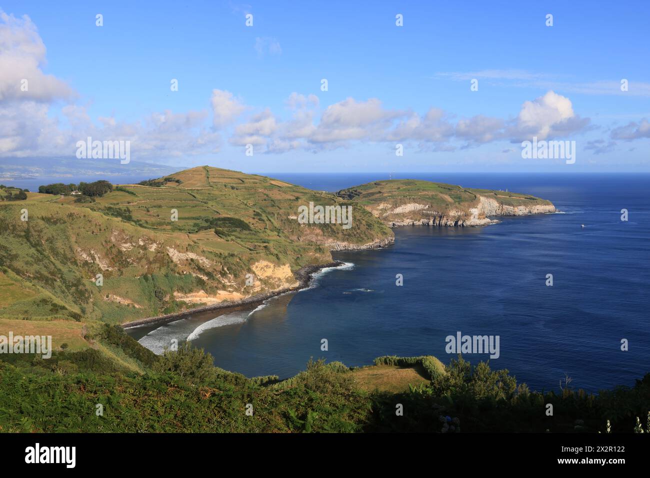 Paesaggio dell'isola di Sao Miguel, Azzorre Foto Stock