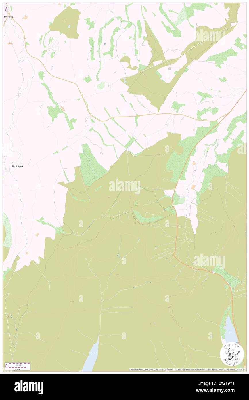 Fan Frynych, Sir Powys, GB, Regno Unito, Galles, N 51 53' 37'', S 3 30' 56'', MAP, Cartascapes Map pubblicata nel 2024. Esplora Cartascapes, una mappa che rivela i diversi paesaggi, culture ed ecosistemi della Terra. Viaggia attraverso il tempo e lo spazio, scoprendo l'interconnessione del passato, del presente e del futuro del nostro pianeta. Foto Stock