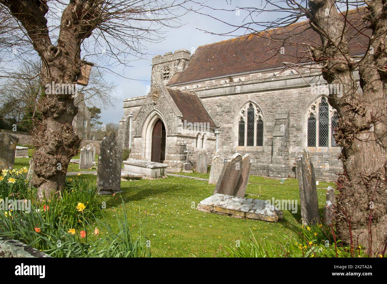St Georges, Langton Matravers, Isola di Purbeck, Dorset, Inghilterra Foto Stock