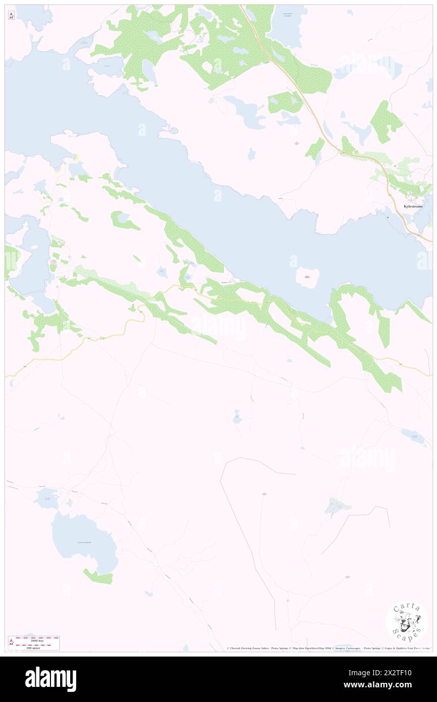 Cnoc Clais Ardbhair, Highland, GB, Regno Unito, Scozia, N 58 14' 44'', S 5 4' 49'', MAP, Cartascapes Map pubblicata nel 2024. Esplora Cartascapes, una mappa che rivela i diversi paesaggi, culture ed ecosistemi della Terra. Viaggia attraverso il tempo e lo spazio, scoprendo l'interconnessione del passato, del presente e del futuro del nostro pianeta. Foto Stock