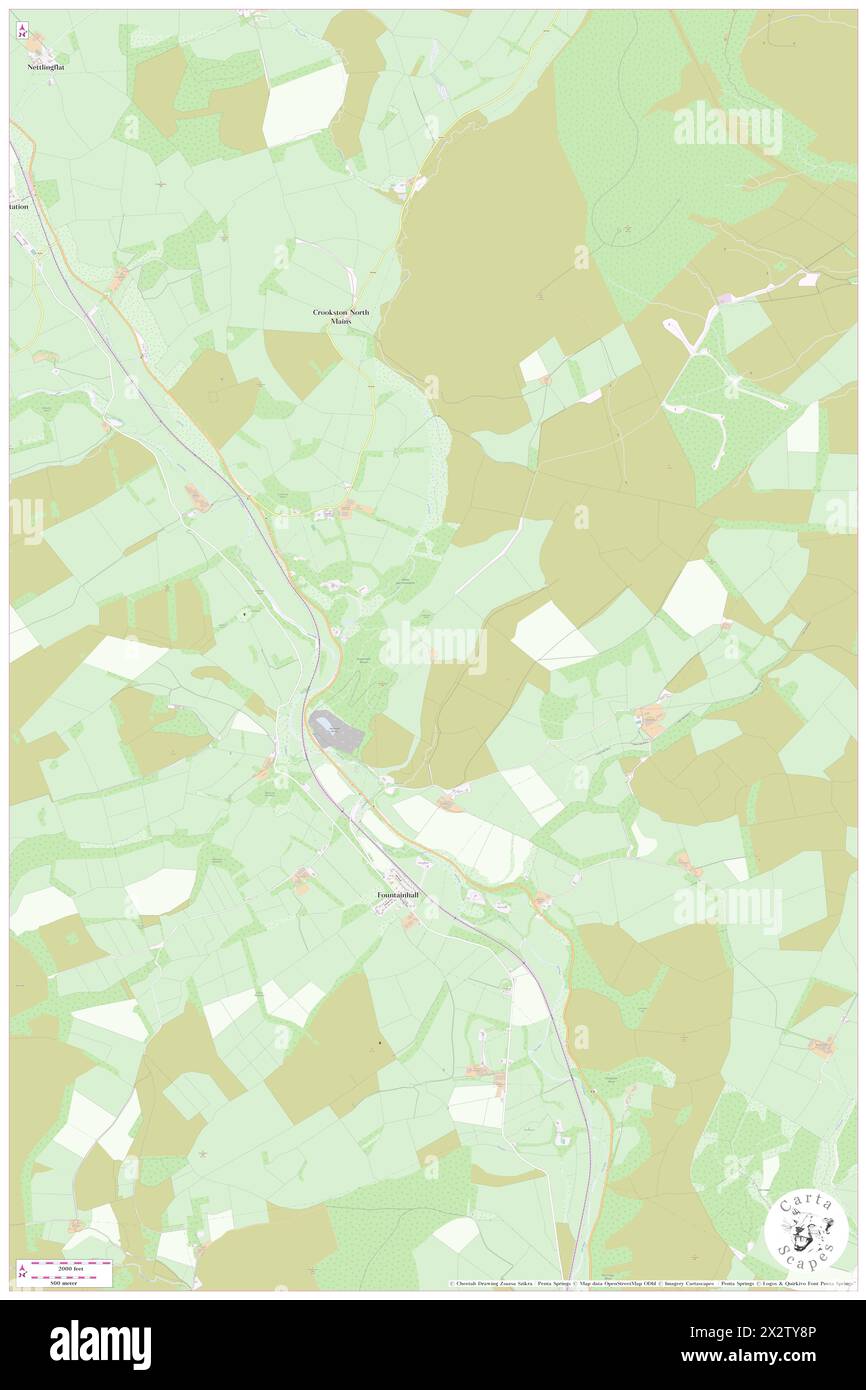 Castello di Hoppringle (privato) (medievale, resti di), Scottish Borders, GB, Regno Unito, Scozia, N 55 45' 0'', S 2 54' 17'', mappa, Cartascapes Map pubblicata nel 2024. Esplora Cartascapes, una mappa che rivela i diversi paesaggi, culture ed ecosistemi della Terra. Viaggia attraverso il tempo e lo spazio, scoprendo l'interconnessione del passato, del presente e del futuro del nostro pianeta. Foto Stock