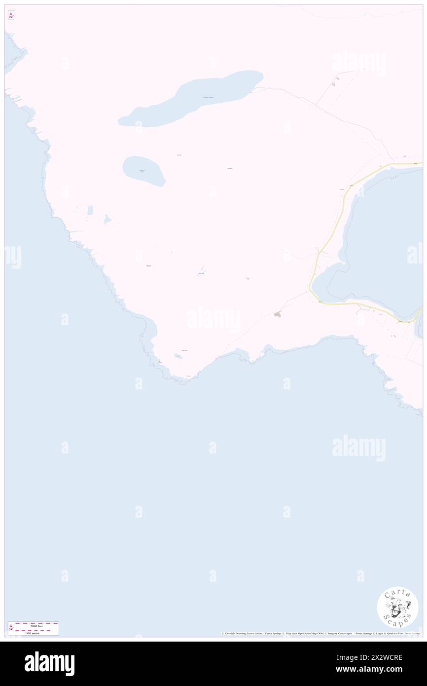 Sheep Skerry, Isole Orcadi, GB, Regno Unito, Scozia, N 58 46' 59'', S 3 16' 59'', MAP, Cartascapes Map pubblicata nel 2024. Esplora Cartascapes, una mappa che rivela i diversi paesaggi, culture ed ecosistemi della Terra. Viaggia attraverso il tempo e lo spazio, scoprendo l'interconnessione del passato, del presente e del futuro del nostro pianeta. Foto Stock