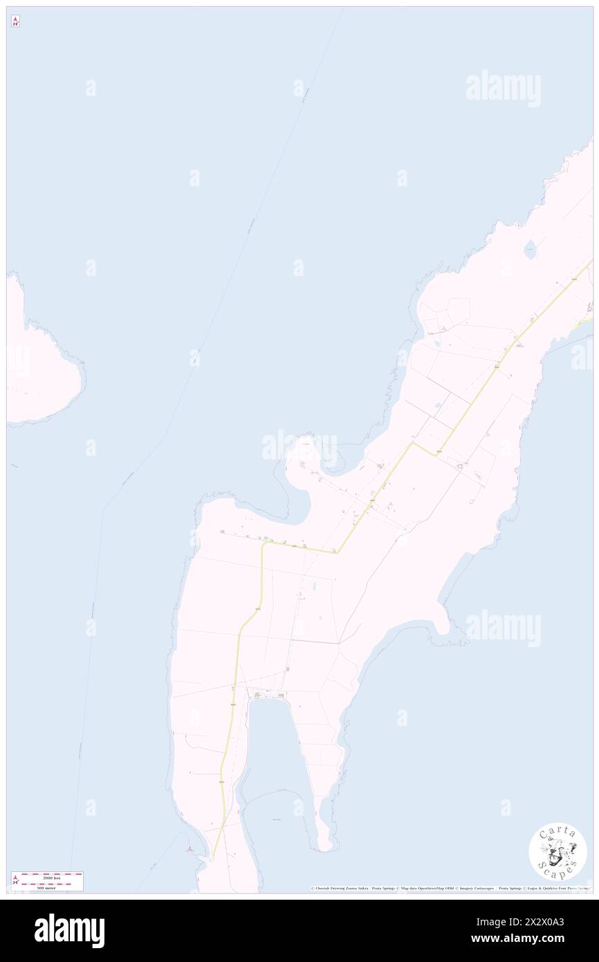 Lamba Ness, Isole Orcadi, GB, Regno Unito, Scozia, N 59 13' 34'', S 2 40' 45'', MAP, Cartascapes Map pubblicata nel 2024. Esplora Cartascapes, una mappa che rivela i diversi paesaggi, culture ed ecosistemi della Terra. Viaggia attraverso il tempo e lo spazio, scoprendo l'interconnessione del passato, del presente e del futuro del nostro pianeta. Foto Stock