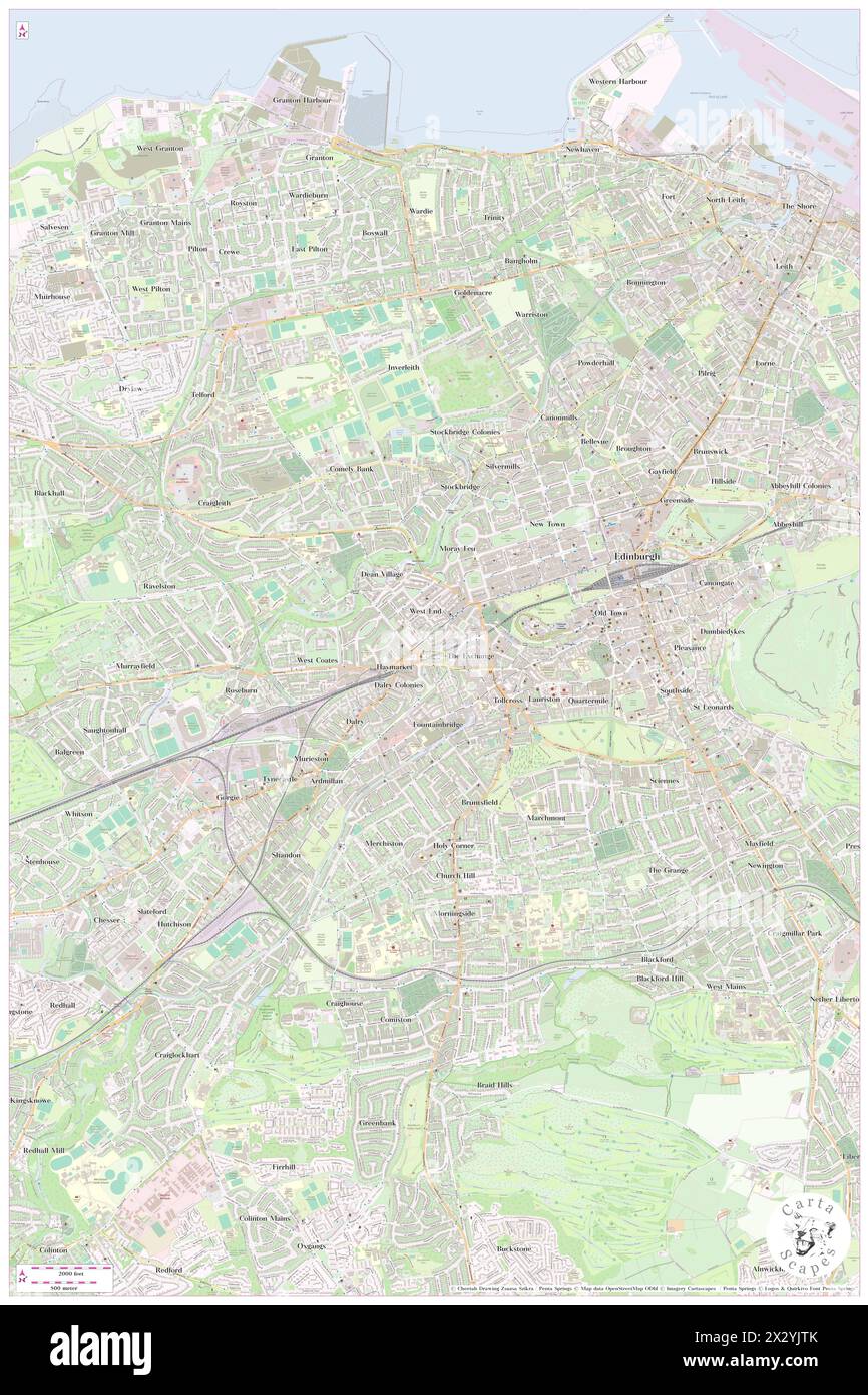 The Scotish Museums Coouncil, City of Edinburgh, GB, Regno Unito, Scozia, N 55 56' 49'', S 3 12' 44'', MAP, Cartascapes Map pubblicata nel 2024. Esplora Cartascapes, una mappa che rivela i diversi paesaggi, culture ed ecosistemi della Terra. Viaggia attraverso il tempo e lo spazio, scoprendo l'interconnessione del passato, del presente e del futuro del nostro pianeta. Foto Stock