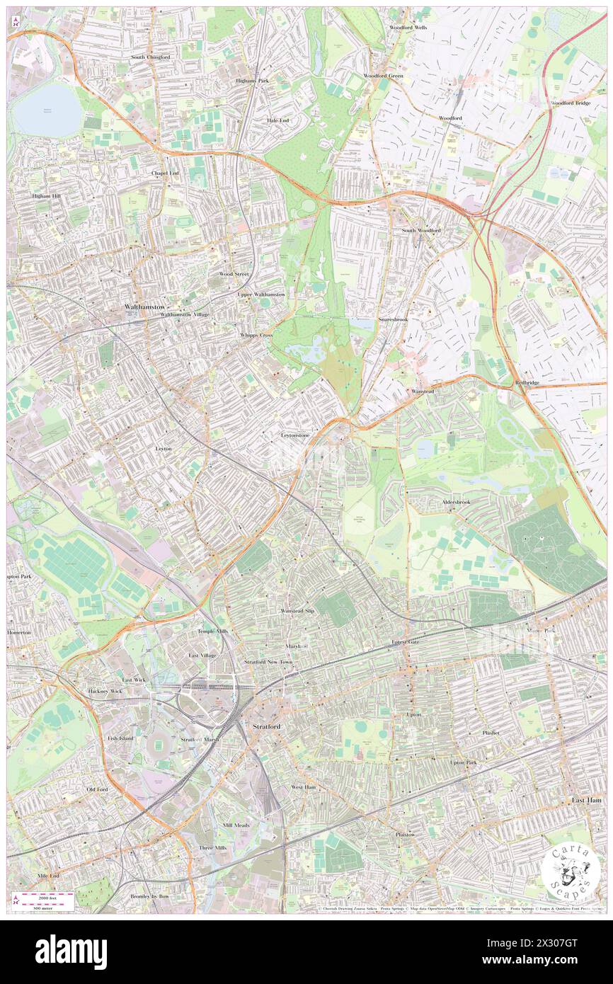 Stazione della metropolitana di Leytonstone, Greater London, GB, Regno Unito, Inghilterra, N 51 34' 6'', N 0 0' 30'', MAP, Cartascapes Map pubblicata nel 2024. Esplora Cartascapes, una mappa che rivela i diversi paesaggi, culture ed ecosistemi della Terra. Viaggia attraverso il tempo e lo spazio, scoprendo l'interconnessione del passato, del presente e del futuro del nostro pianeta. Foto Stock