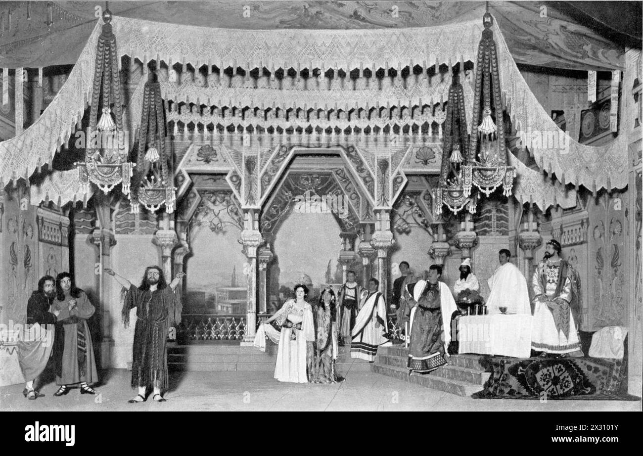 teatro/teatro, spettacolo, 'Johannes' di Hermann Sudermann, con Fritz Herz, Ottilie Gerhaeuser, DIRITTI AGGIUNTIVI-CLEARANCE-INFO-NOT-AVAILABLE Foto Stock teatro/teatro, spettacolo, 'Johannes' di Hermann Sudermann, con Fritz Herz, Ottilie Gerhaeuser, DIRITTI AGGIUNTIVI-CLEARANCE-INFO-NOT-AVAILABLE Foto Stock