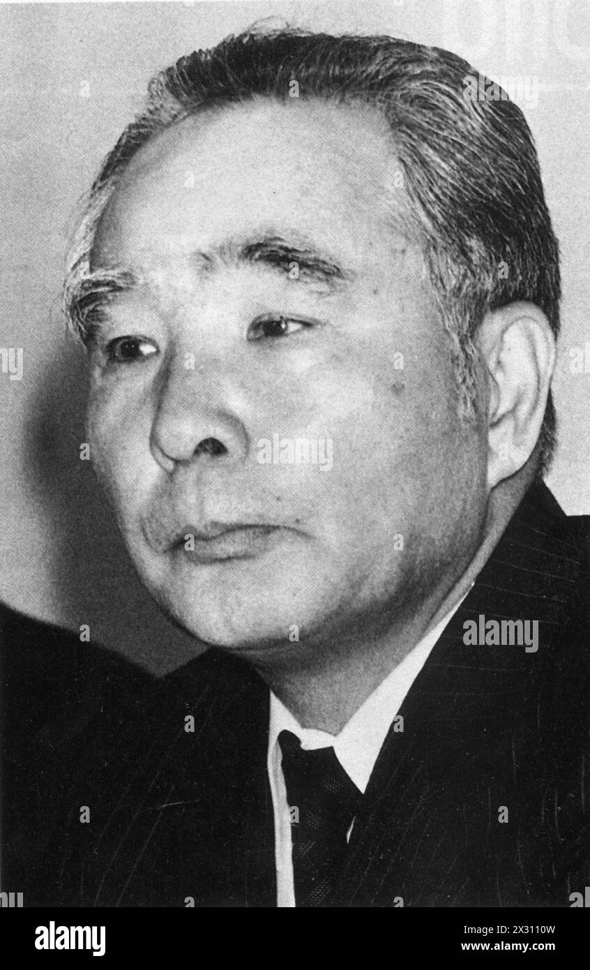 Suzuki Osamu, * 20.1,1930, uomo d'affari, presidente della Suzuki Motor Corporation, INFORMAZIONI-DIRITTI-AGGIUNTIVI-NON-DISPONIBILI Foto Stock