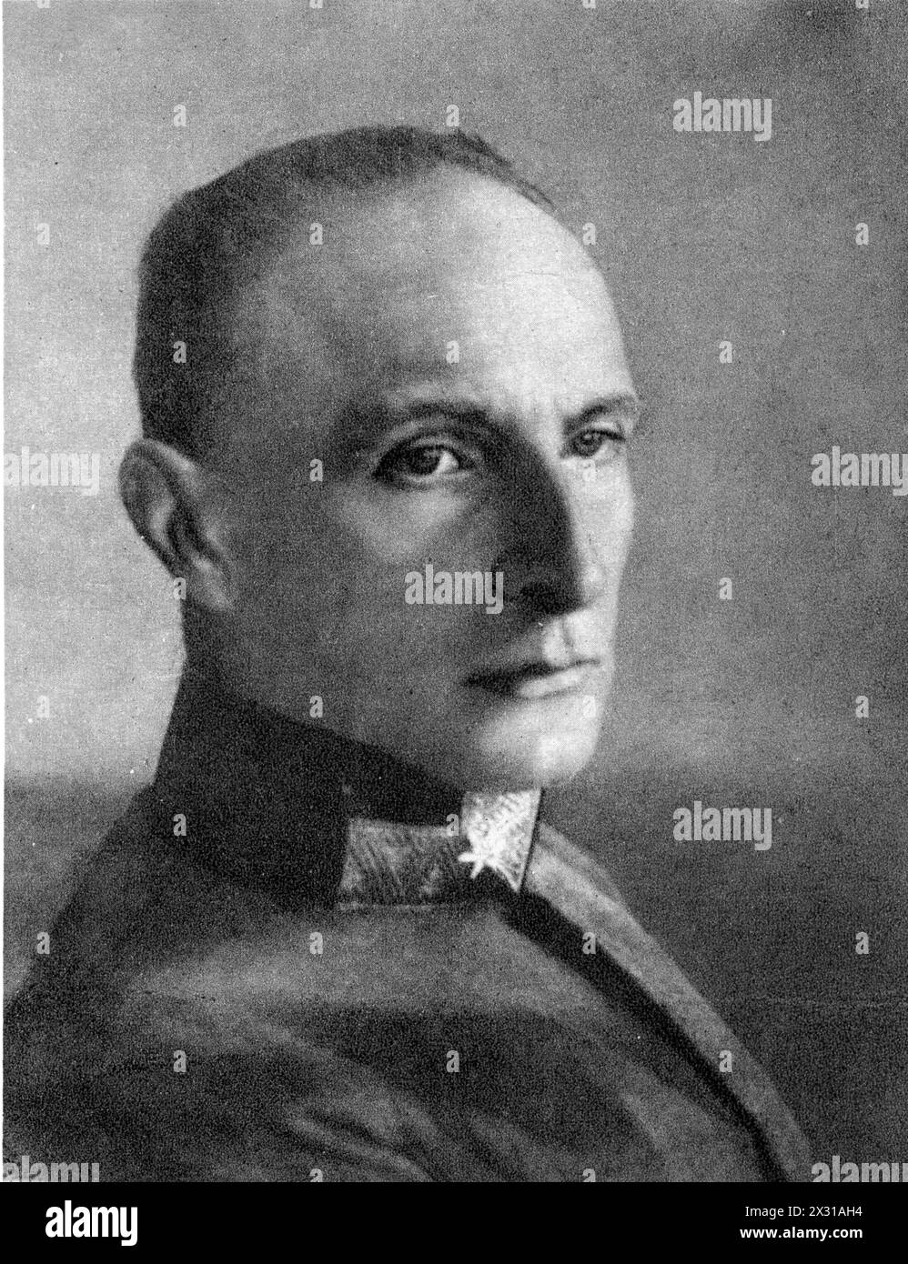 Sendler, Karl Gandolph von, generale austriaco, stampa basata su fotografia, 1918, ADDITIONAL-RIGHTS-CLEARANCE-INFO-NOT-AVAILABLE Foto Stock