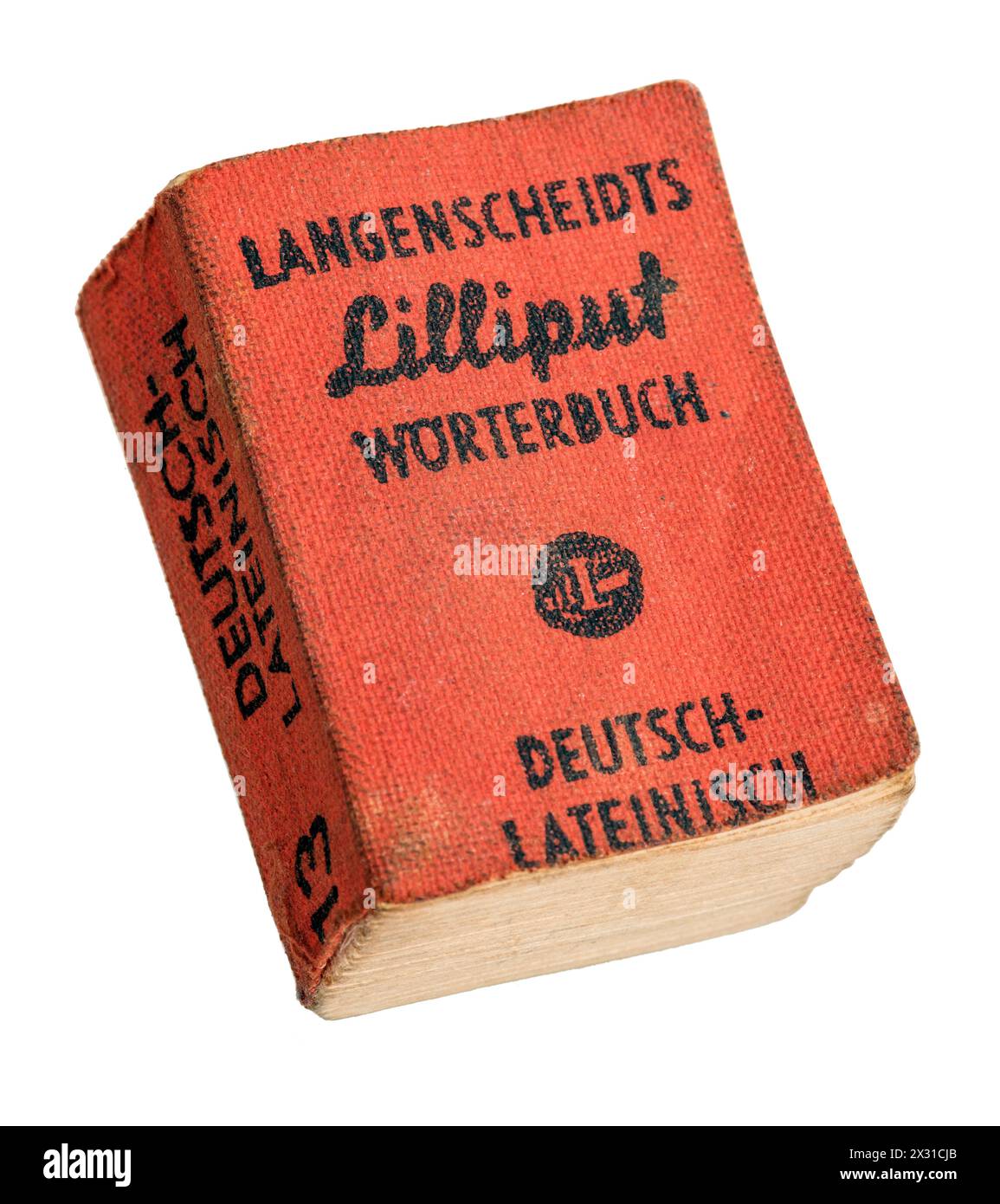 Letteratura, Liliput Langenscheidt dizionario tedesco-latino, piccolo dizionario, ULTERIORI-DIRITTI-CLEARANCE-INFO-NOT-AVAILABLE Foto Stock