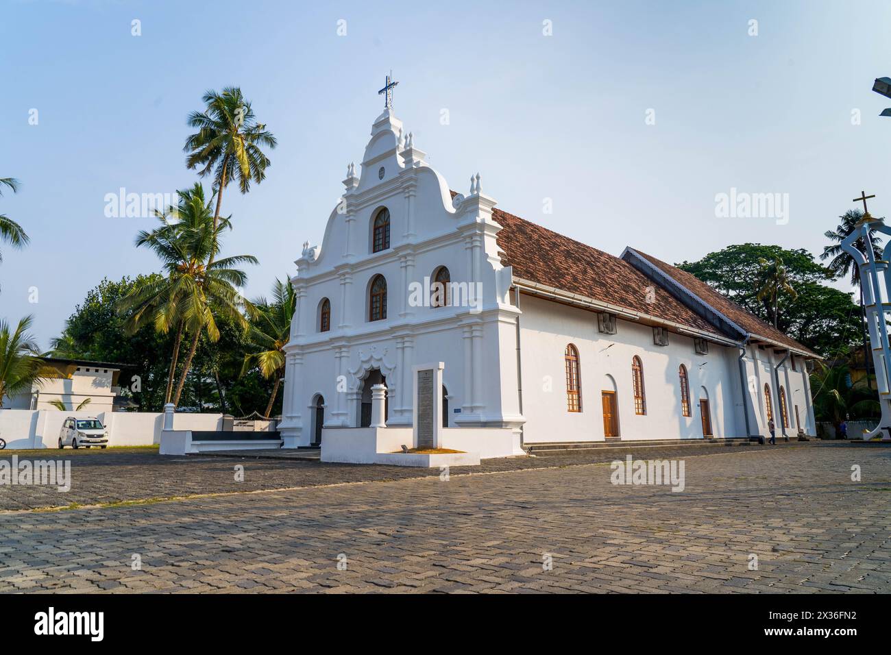 La nostra chiesa della signora della vita, Kochi, Kerala, India. Foto Stock