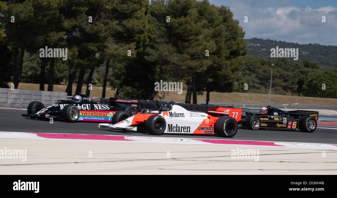 Grand prix storico francese 2024, circuito Paul Ricard Foto Stock