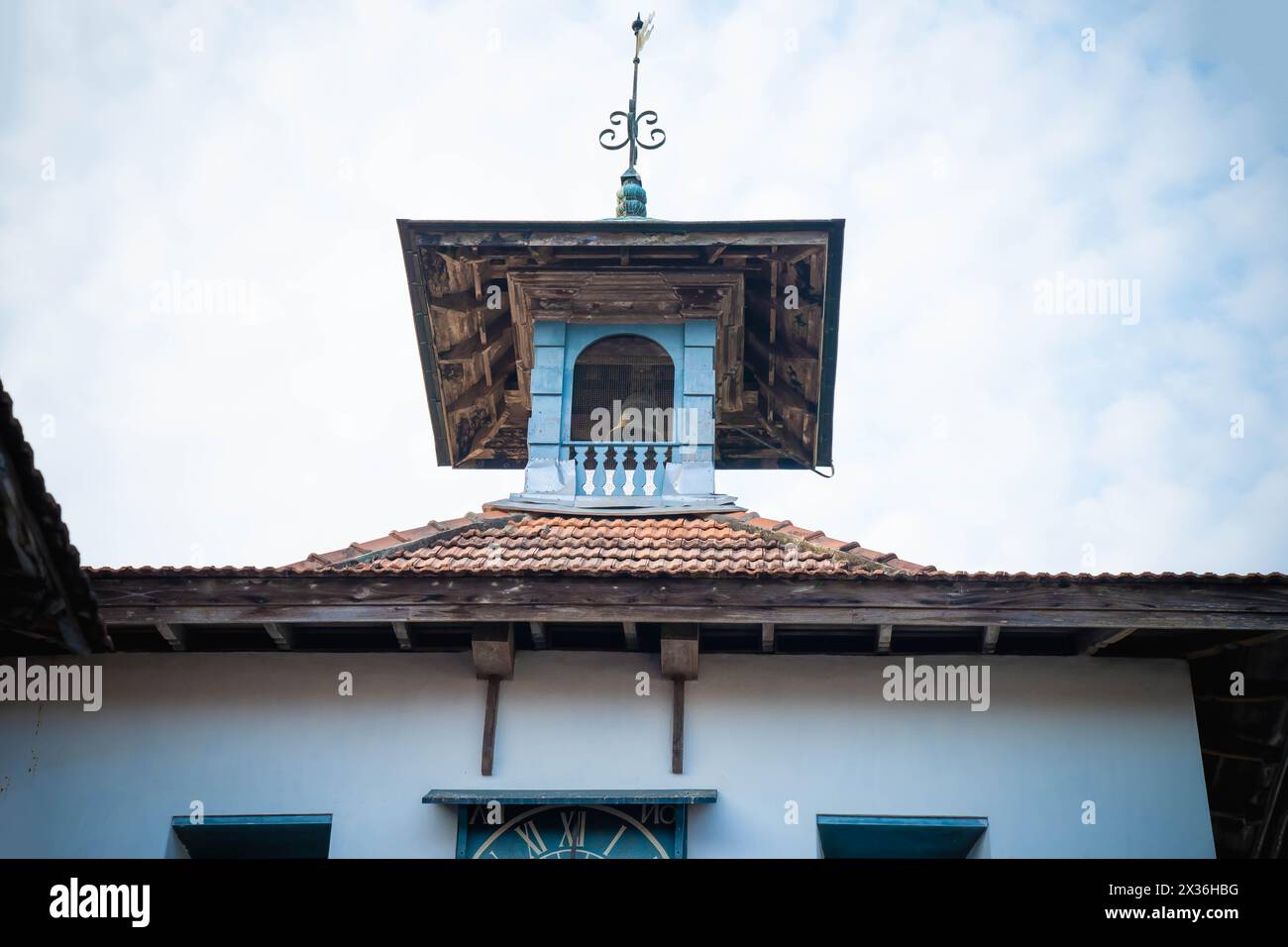 La Jews Street è tra le località storicamente più rilevanti di Fort Kochi. La sinagoga più antica del Commonwealth, fu costruita nel 1568. Foto Stock