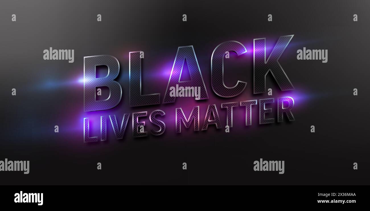 Le vite nere contano il testo su sfondo scuro con effetto luce neon.illustrazione vettoriale EPS 10 Illustrazione Vettoriale